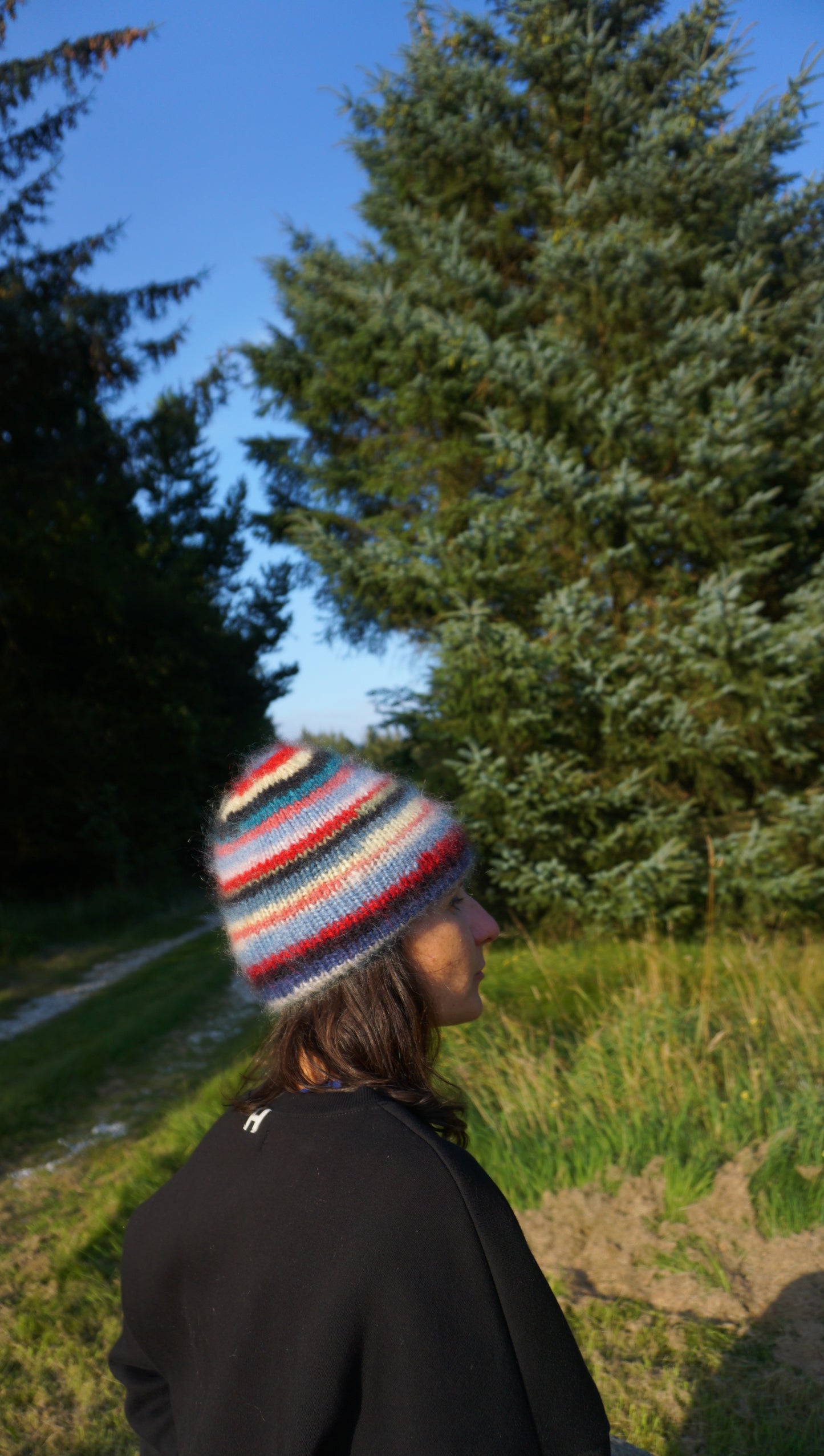 Mohair hat