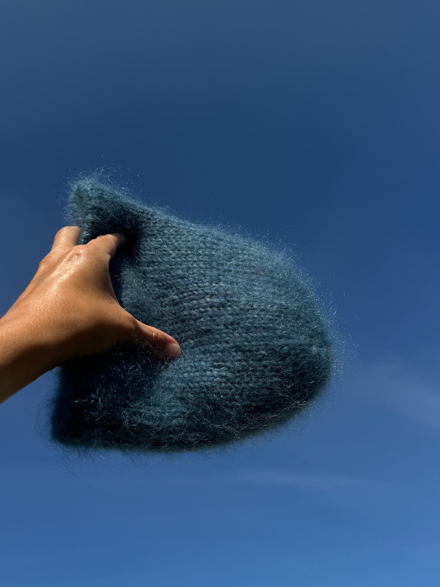 Mohair hat